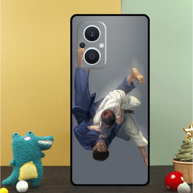 Judo Jiu Jitsu BJJ Brazilian Case For OPPO Reno 15F 14F 11 12 13 F 14 10 15 Pro 7 8 Lite OPPO Find X5 X6 X8 X9 Pro Cover