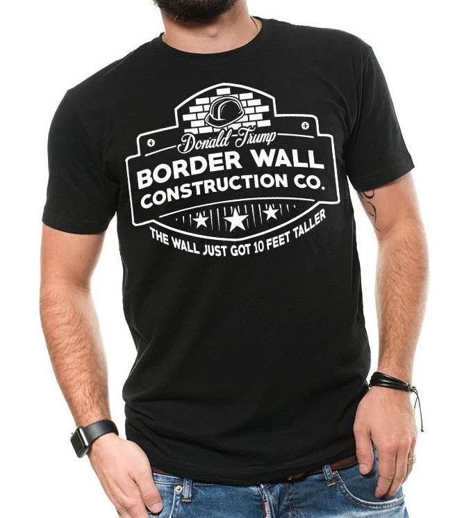 Donald Trump Border Wall Construction Company Political Trump T-T-shirt Trump 2024 S