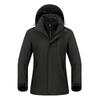 Herren Damen 3-in-1 Wasserdichte Winddichte Wanderjacke Mit Abnehmbarem Fleece-Innenfutter Outdoor Reise Klettern Camping