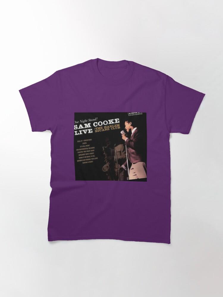 James Brown Sam Cooke , Jackie Wilson Concert Classic T-Shirt