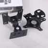 1Set 14-24/27Inch Tv Mounts Lcd Led Monitor Wall Mount Bracket Fixed Flat Panel Tv Frame Support 180 Degrees Tilt Angle W/Screw