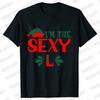 Friends Group Party T-shirts Graphic Shirts Casual Short Sleeve Matching Work Family T-shirts Matching Family Christmas T-shirt