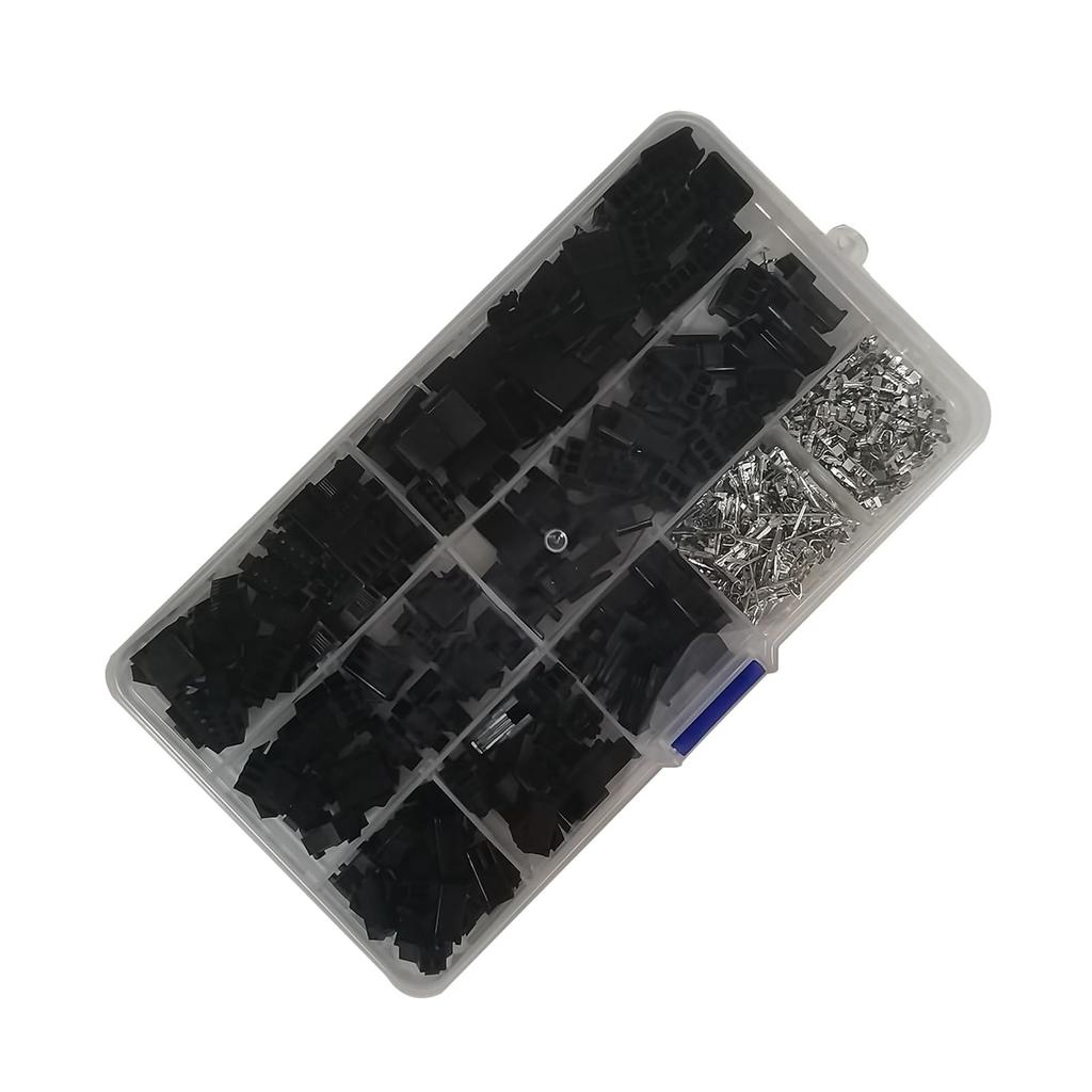 BEHOSHI 480 Pieces JST SM Connector Male/Female Housing SM Terminal