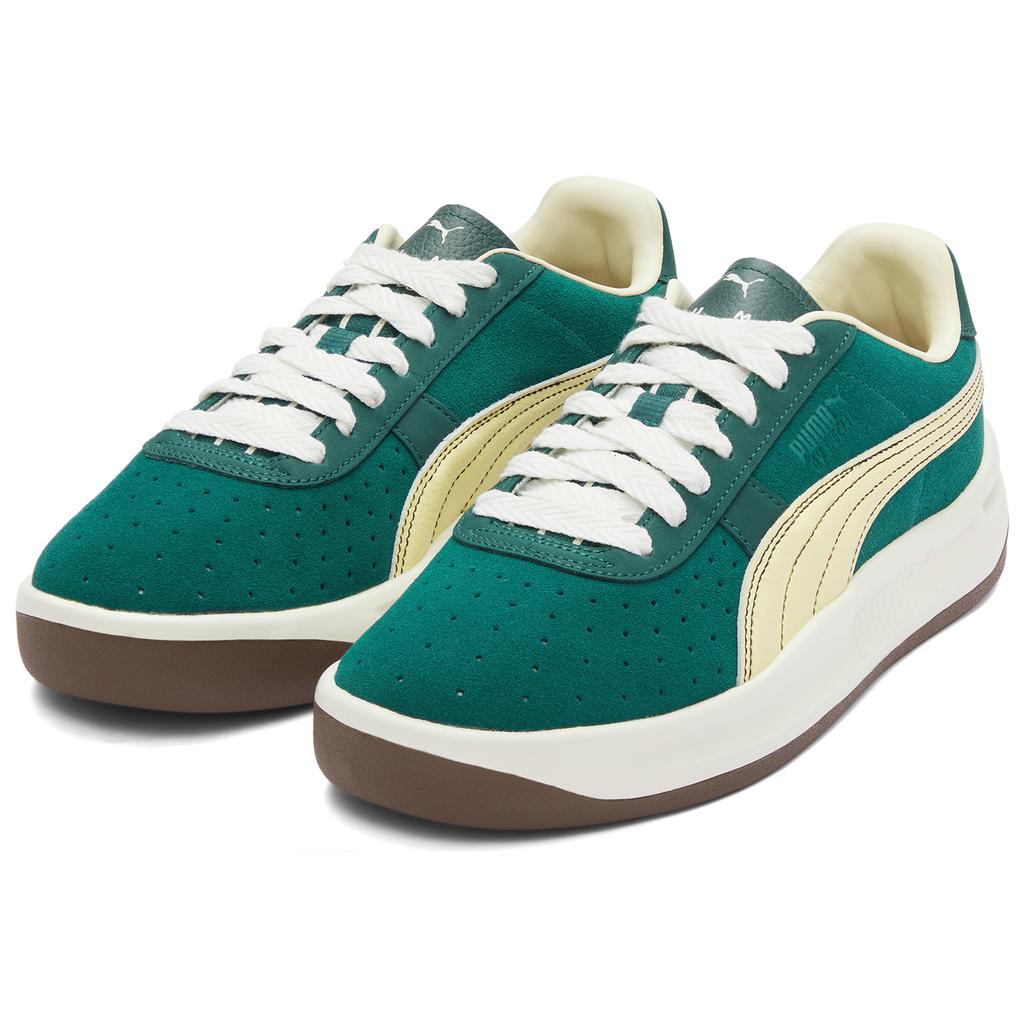 Puma GV Special Low Top Skateboard Shoes Men's White Green 399645-01