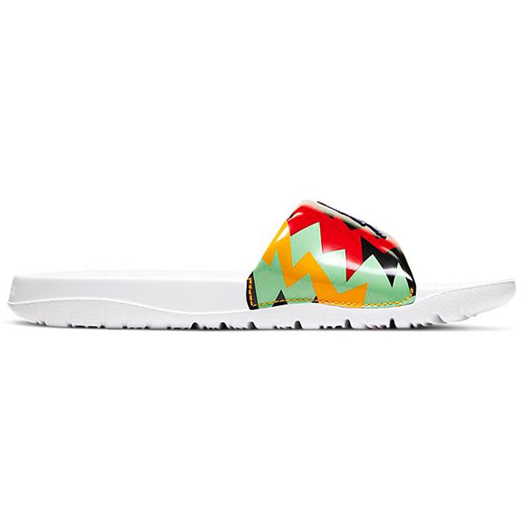 Jordan Break Slide GS 'White Multi-Color' CD5472-102