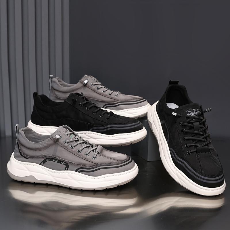 Fashion Golden Sapling Men Breathable Cloth Shoes Autumn Winter Light Casual Sneakers Outdoor Non-slip Male Walking Sneaker High Quality