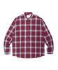 Sounds Life Ombre Check Shirt Red