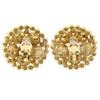Chanel Earring Vintage Plated Gold/Fake Pearl 54.3g Women Used