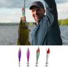 Fishing Accessories Squid Glow Jig Hook Cuttlefish Hook Fishing Baits Shrimp Lures Baits for Saltwater Fishing