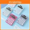Mini Versatile 12 Digit Solar Power Calculator Colorful Design Tool Offices