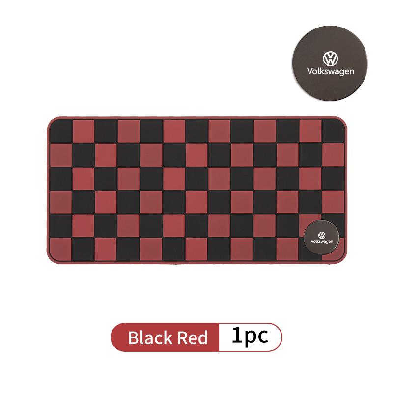 For Volkswagen VW Car Dashboard Sticky Anti-Slip Mat PVC Phone Storage Pad Scirocco Passat Polo B5 B6 B7 CC Tiguan Sharan Touran ze0