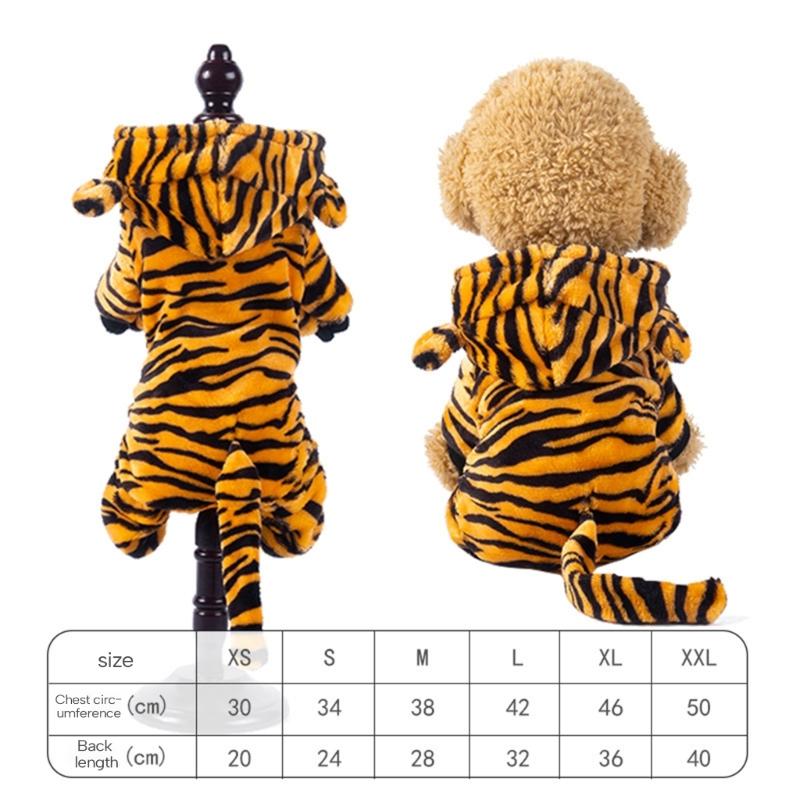 Dog Winter Hoodie Cool Halloween Indoor Outdoor Use Sweatshirt Outfits