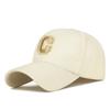 Customize Cotton Fashion Baseball Cap Adjustable Trucker Hat For Women Men Korean Style Letter C Embroidery Cap Streetwear Gift