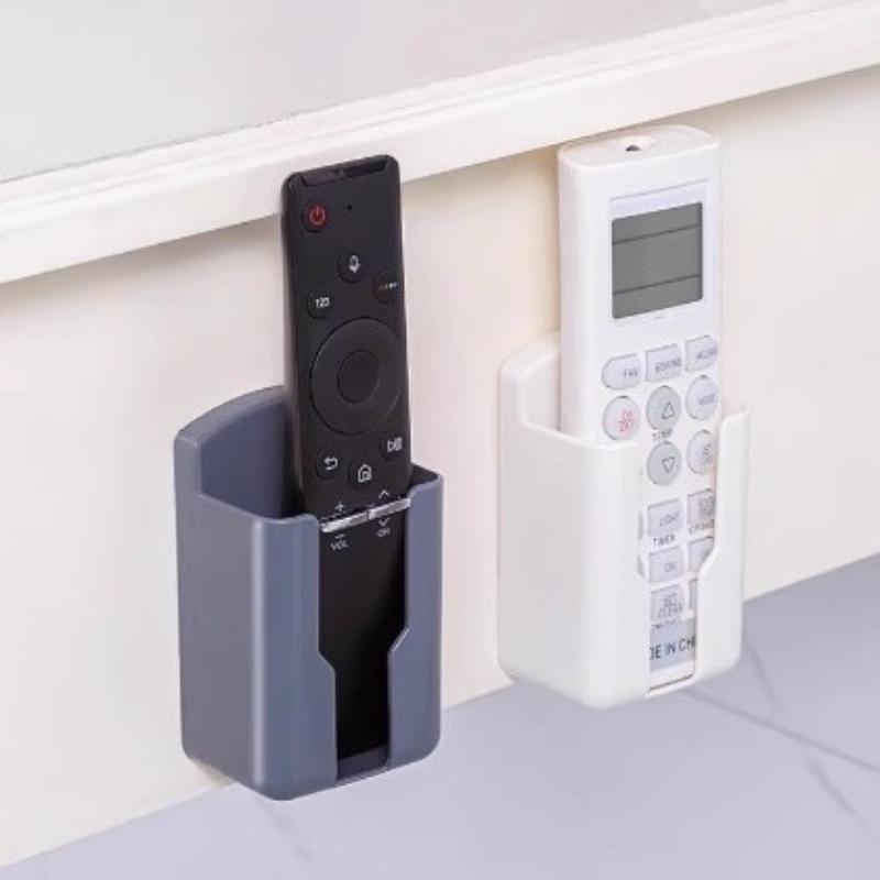 Non-drilling Air Conditioner Living Room Remote Control Storage Box Wall-mounted Remote Control Storage Rack