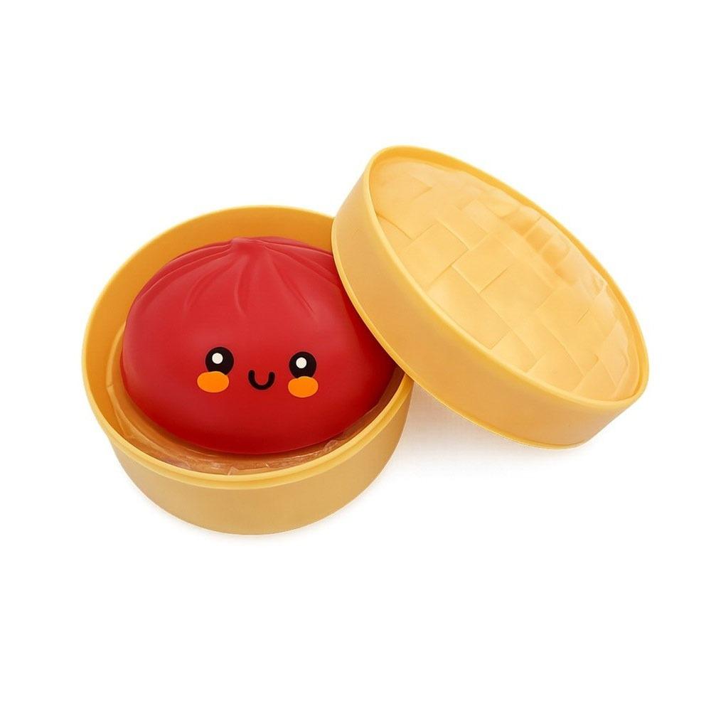 With Steamer Dumplings Blind Box Squishy Toy Stress Relief Sensory Ball For Stress Anxiety Relief