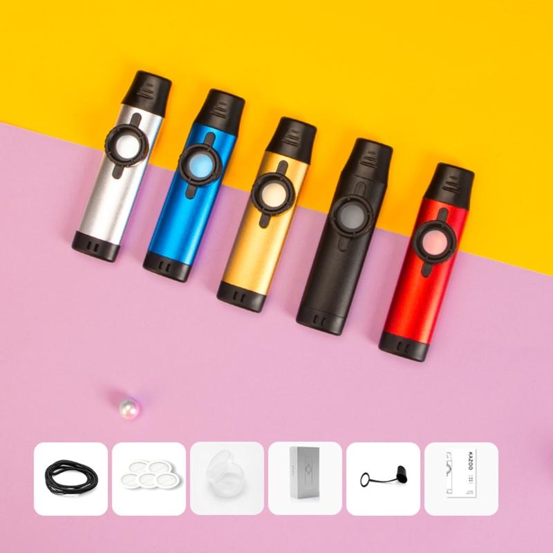 Kazoo Flute Woodwind Kazoo Diaphragm Musical Gifts For Guitar Ukulele Player