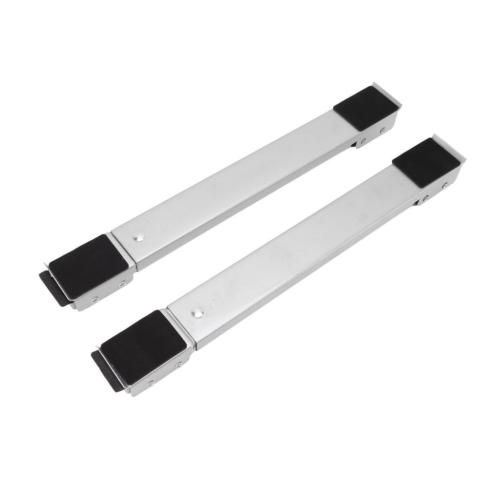 2 set Mobilt rullfäste Möbelupphöjd bas Rörliga hjul för kylskåp och tvättmaskin