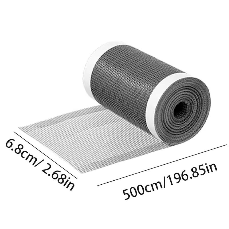 Disposable Self-Adhesive Filter Roll Anti Clogging Hair Catcher Sticker Floor Drain Adhesive For Bathroom And Kitchen Sinks