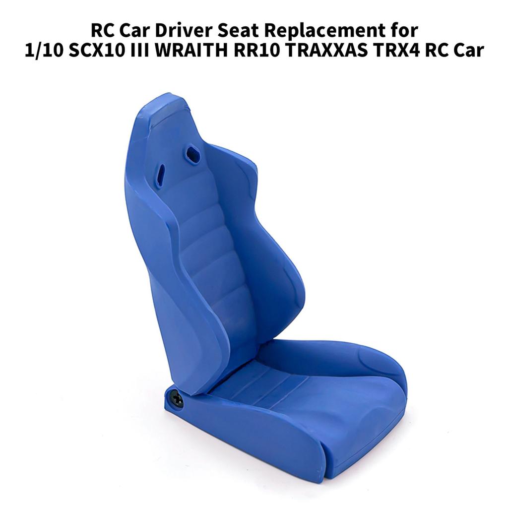 Assento do Motorista de Carro RC Decoração de Carro Substituição para 1 10 SCX10 III WRAITH RR10 TRAXXAS TRX4 Carro RC