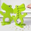 Holz Dinosaurier Sparschwein Klarer Acryl Bauch Münz Bargeld Behälter Jungen Mädchen Cartoon Hund Pinguin Geldsparen Box Dekoration