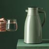 1/2l Insulated Water Bottle With Glass Insulated Liner Large Capacity Vacuum Flasks Kettle Thermal Jug For Home Winter Warm