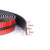 Sealing Strip Car Windshield Rear Window Roof Noise Insulation Rubber Sticker