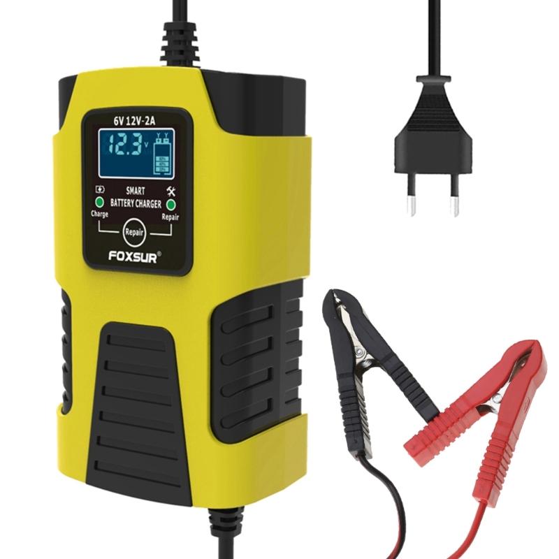 12V 6V Car Motorcycle Jump Starter Portable Maintainer Power Battery Charger