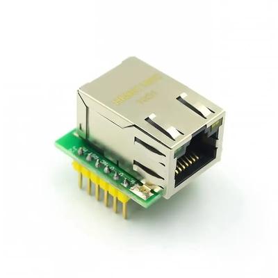 Moduł sieci Ethernet USR-ES1 W5500 sprzętowe SPI do LAN/ Ethernet TCP / IP 51 / program mikrokontrolera STM32 przez W5100
