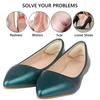 4Pairs Heel Pads for Too Big Shoes Self-Adhesive Heel Protectors Heel Inserts Prevent  Slip and Rubbing Half-size Insoles