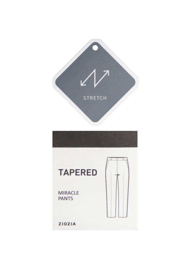 ZIOZIA Men'S Slub Linen-Like Tapered Fit Pants_Beige