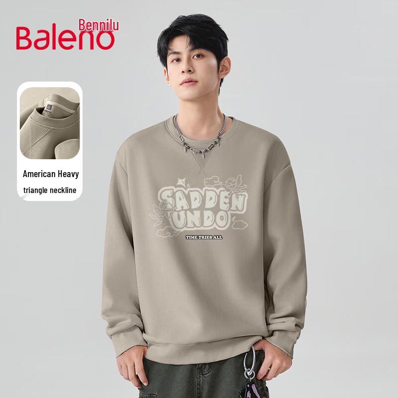 

Baleno Men s JPB Angel Letter Print Crewneck Sweatshirt 3XL