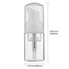 12Pcs 30ML Refillable Empty Foam Dispenser Bottle Plastic Bottle Portable for Cleaning Travel Mini Foaming Soap Pump
