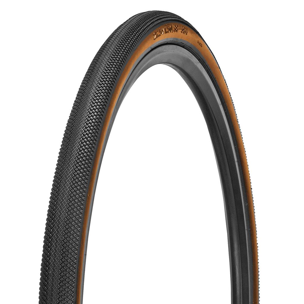 CHAO YANG Clincher Tire [FLYING DIAMOND] 700x40C Skinside with Puncture-Resistant Nylon Breaker, Foldable, H-5224 Skinside 700x40C
