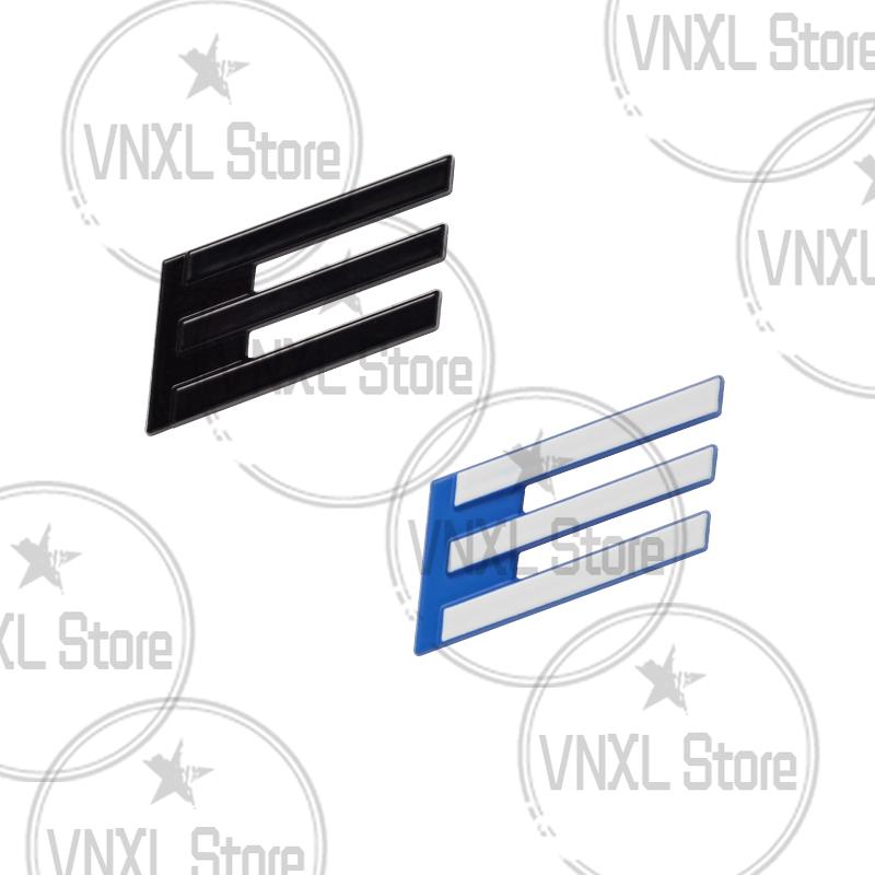 Car-Styling Metal Electric Vehicle E Emblem Car Trunk Body Stickers For Peugeot EV 2008 5008 4008 3008 508 iOn 208 4007 RCZ 306