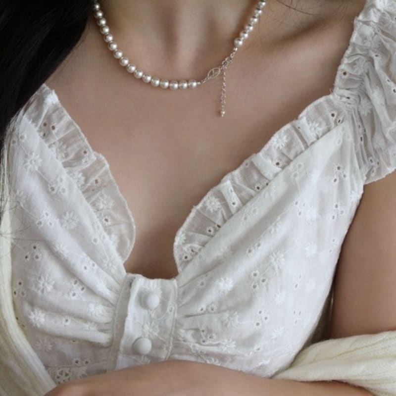 Adev Classic Pearl necklace_L