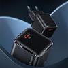 USAMS Land. Network. 1Xusb-C T45 Mini 30W(OnlyHead) Pd3.0 Fast Charging Black/Black Cc148Tc01 (Us-Cc148)