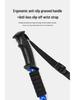 Ultra-Light Shock-Absorbing Aluminum Trekking Poles - Four-Section Telescopic Hiking Gear