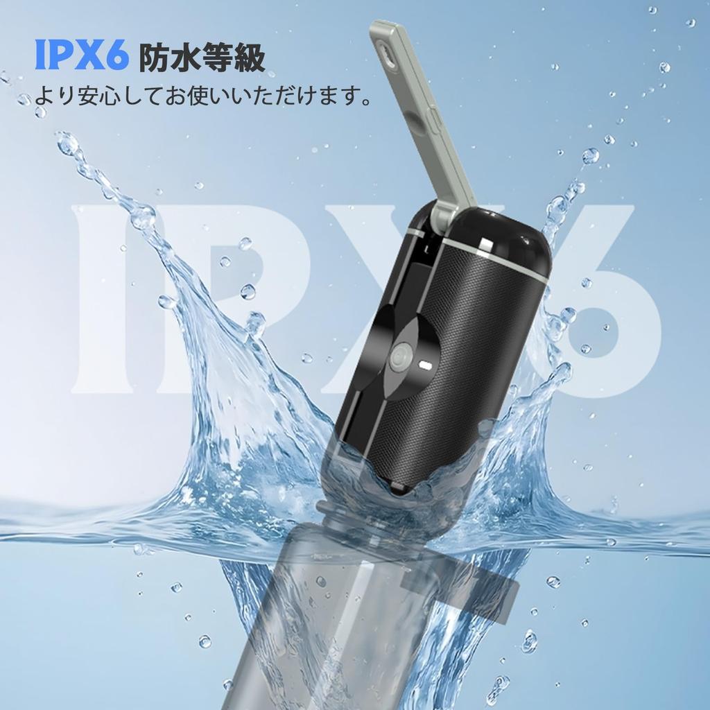 Portable Washlet Bidet Set IPX6 Water Pressure Ideal for Travel and Emergency Charging Includes USB Cable Water Bottles Nozzle and Dedicated Storage