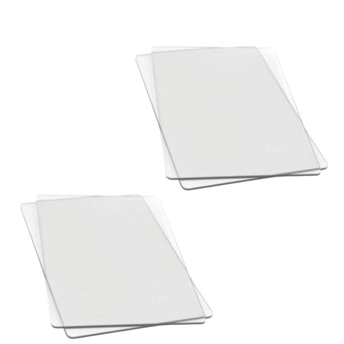 4 plaques de découpe pour Sizzix Big Shot 22 x 15,5 cm
