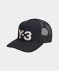 Waisseuli (U) Gorra de camionero Negra Y-3 Gorra de camionero Negra