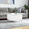 VidaXL Coffee Table White 55x55x36.5 Cm Engineered Wood 830748