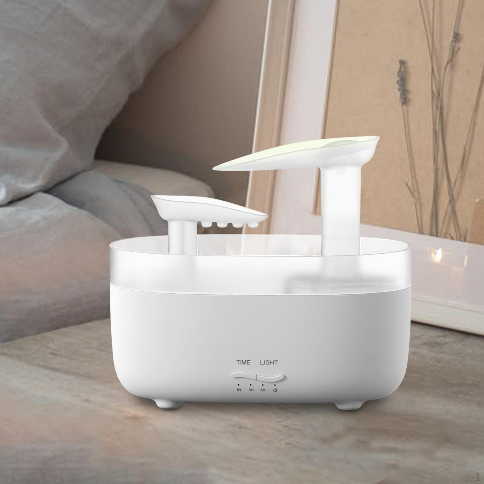 

Аромадиффузор и увлажнитель воздуха Raindrop для домашнего и офисного СПА белый