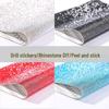In-stock Self-adhesive Crystal Rhinestone Stickers for Car and DIY Decor