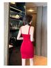 Spicy Mesh Bodycon Dress: Sexy Autumn/Winter Short Sleeve Low-Cut Skirt for Women