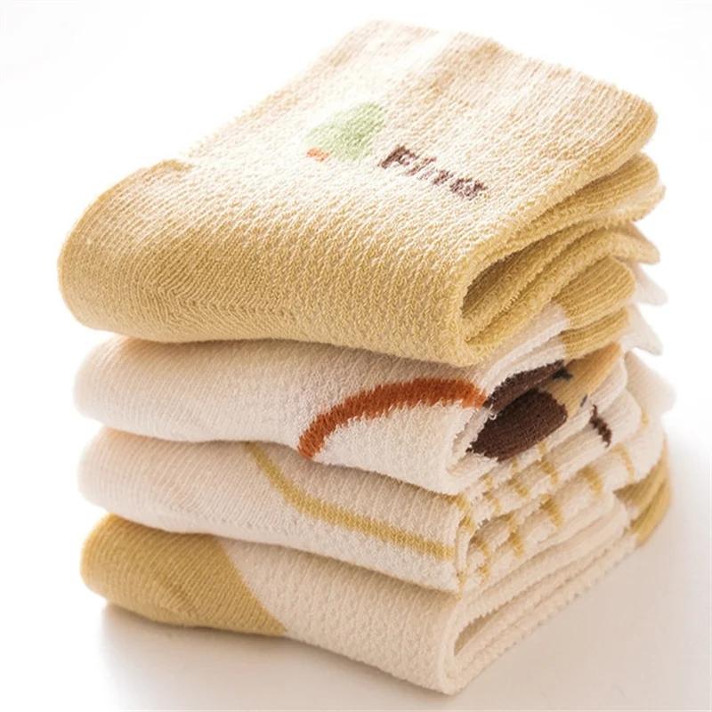 4Pairs/Set 0-5Years Baby Girls Boys Socks Cotton Mesh Soft Children's Socks Summer Thin Toddler Baby Socks For Girl Boy