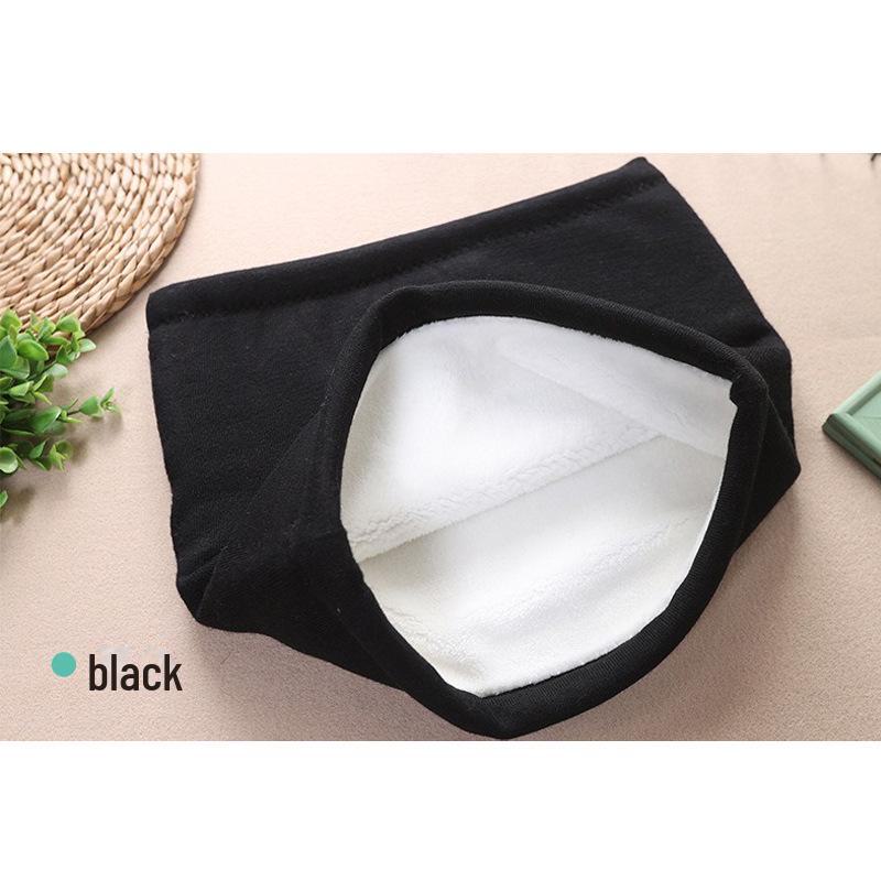 Unisex Thickened Velvet Waist Protection Belt - Winter Cold-Proof Knitted Cotton for Added Warmth