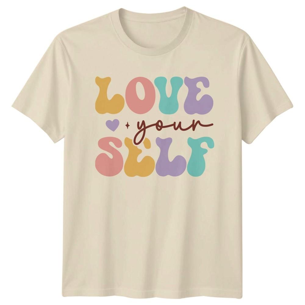 Love Your Self TShirt Self Care Retro Aesthetic Inspirational