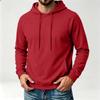 Stijlvolle Heren Hoodie met Raglanmouwen, Lange Mouwen, Casual Pullover Sweatshirt voor Dagelijks Gebruik