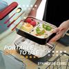 Kitchen Utensils 304 Stainless Steel Portable Sets Reusable Tableware with Box Students Use Ple Design Breakfast Dinner