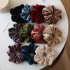 High-Elasticity Golden Velvet Hair Scrunchies for Women – Autumn/Winter Collection